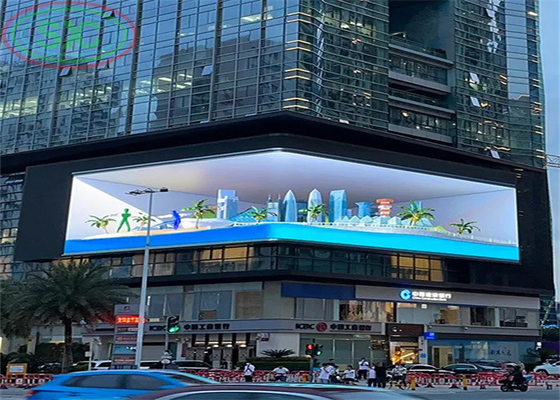 Wypożyczalnia reklam zewnętrznych Wyświetlacz LED Wodoodporny cyfrowy billboard P6 P8 P10