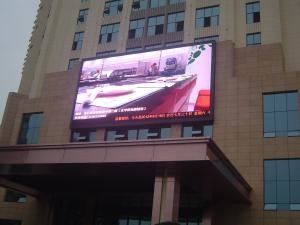 zewnętrzny wodoodporny Stała instalacja Elektroniczny ekran reklamowy LED pełnokolorowy