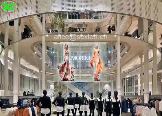 Str.6.25 Przejrzysty, elastyczny ekran LED, ekran ścienny SMD Nova System