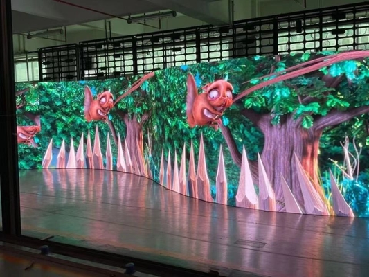 Bezpłatny Pudełko 4mX3m Pod klucz Kompletny system Scene Led Video Wall Backdrop Event LED Display Screen Z ceną producenta