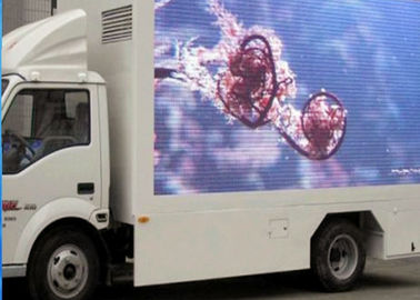 IP65 Video Digital Truck Mounted Led Display pełnobarwny 10mm Pixel Pitch