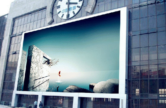 Dobra cena Płnokolorowy ekran P10 Billboard Video Wall Outdoor LED Display dla reklam komercyjnych w Internecie