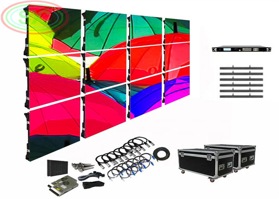 Wysokiej rozdzielczości zewnętrzny wyświetlacz P4 LED wodoodporny aluminiowy obudowa do odlewu