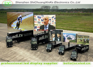 China Full Color Led Mobile Truck P5 Mobile LED reklamy billboards ekran zewnętrzny