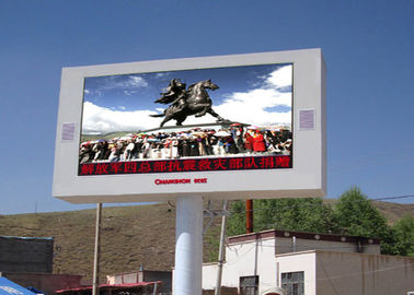 Instalacja stała na zewnątrz Szybkie rozpraszanie ciepła P6 960*960mm Ekran LED reklamowy