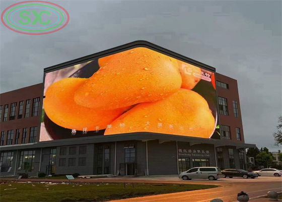 Dobra cena 8mm Pixel Pitch Outdoor Marketing Signage dla H 160 V 140 Wymagania kąta widzenia w Internecie