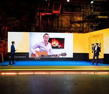 Full Color SMD Stage LED Display Die-Cast Aluminium Screen P5, Gęstość 10000/M2, Rozmiar modułu 192mm X192mm