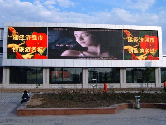 Dobra cena 960 * 960mm Big Outdoor P10 Full Color Digital reklamowa tablica wideo LED w Internecie