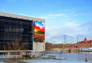 Zewnętrzny P10 SMD Billboard Led Ekran wodoodporny 1920HZ IP65 kolorowy wyświetlacz LED