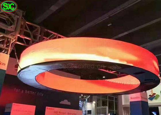 Elastyczny ekran led P10 na wynajem elastyczny ekran kurtyny LED na zewnątrz