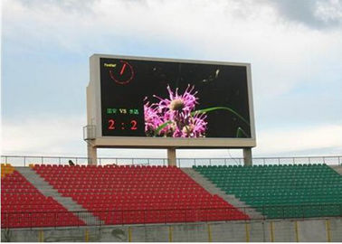 Stadyum zewnętrzne Led Display krzyk Reklama P10 w pełnym kolorze 960 * 960mm billboardy