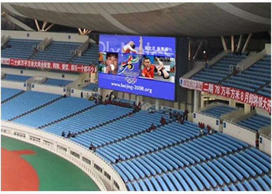 Dobra cena P10 Zewnętrzny wyświetlacz LED dla stadionów IP65 wodoodporny 10 mm Pixel Wysoka jasność w Internecie