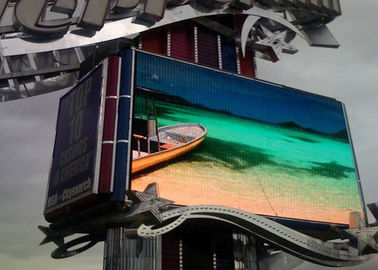 Wypożyczalny ekran wodoodporny HD niskiej energii IP65 stały P10 LED wyświetlacz Billboard