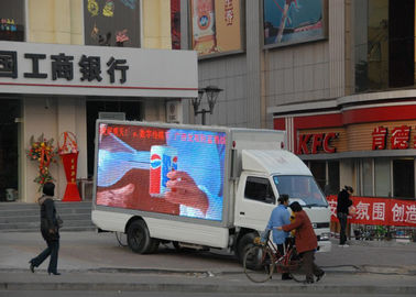 Mobilny wózek ciężarowy P8 Wydrze IP65 wodoodporne kino Reklama LED Video Wall Screen