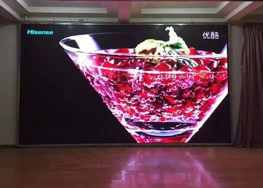 Wnętrze P6 SMD LED Screen Full Color High Resolution With WIFI Control SMD 3528 LED video display