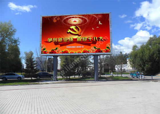 Dobra cena P10 Zewnętrzny Wodoodporny Pełnokolorowy Billboard LED 10mm Rozstaw 5000cd/M2 Jasność w Internecie