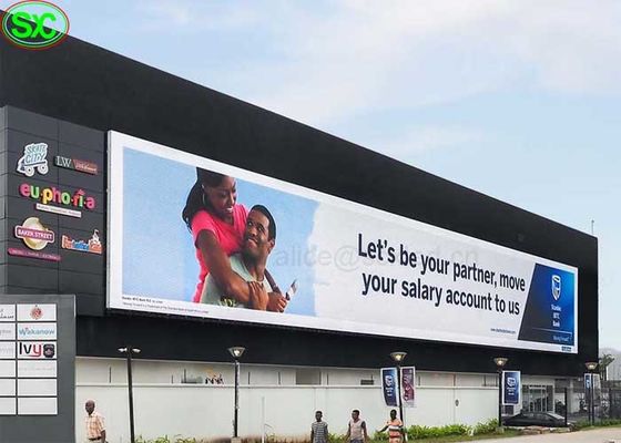 Ekrany o wysokiej rozdzielczości P10 w pełnym kolorze Ekrany LED IP65 wodoodporne