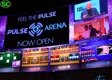 P2.5 LED Aluminium Duże cyfrowe billboardy reklamowe Standardowy szafka wodoodporna