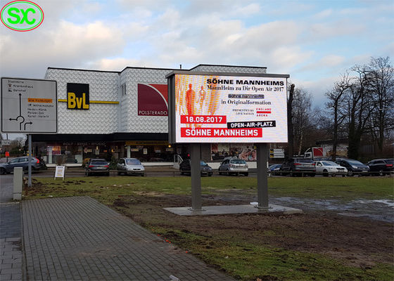 P16 tablica wyświetlacza cyfrowego LED o wysokiej jasności z pilotem LED kontrolera Nova