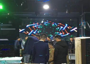 Wysokiej jasności wypożyczalnia P6 pełnokolorowy wyświetlacz LED w aluminium odlewanym, 64x32 kropki