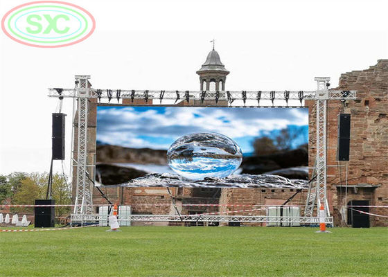 Scene Backdrop Video Wall Panel Event Indoor Rental Led Screen Set P4.81 Led Display