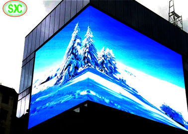 160,000 kropek / metr kwadratowy Reklama LED Odlewanie aluminiowe ekran billboard stalowy Case wodoodporny