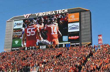 Zewnętrzny wynajem P2.5 Stadium LED Display / IP65 Stadium Perimeter LED Display Scrolling LED Display
