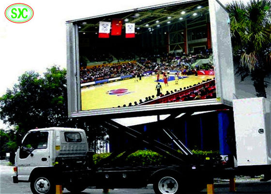 Dobra cena Led Mobile Mobile Trucks Trucks P5 Outdoor Full Color led mobile mobile digital sign trailer w Internecie