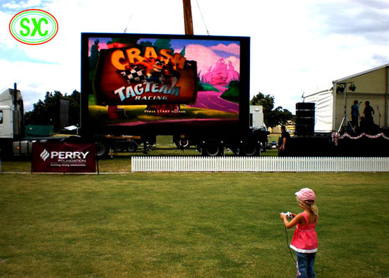 W pełni kolorowy ekran LED RGB IP65 wodoodporny z dostosowanym rozmiarem do reklamy zewnętrznej