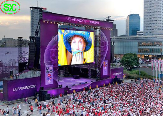 Dobra cena HD P3.91 500 X 500mm Ekran LED na zewnątrz dla zdarzeń, Led Full Color Screen w Internecie