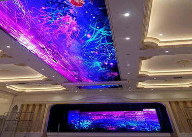 SMD2121 P4 Ekran aluminiowy LED w pełnym kolorze w pomieszczeniach dla centrów handlowych