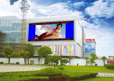 Cienkie Wi-Fi Zewnętrzne pełnokolorowe LED Panel Video Sign / Zewnętrzne reklamy LED Display