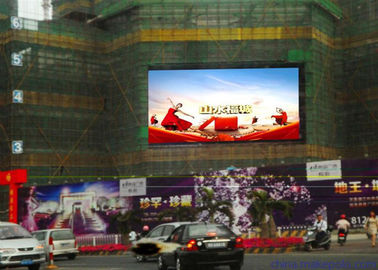 Duży panel reklamowy zewnętrzny 5000cd / m2 Jasność pełnobarwny P10 LED