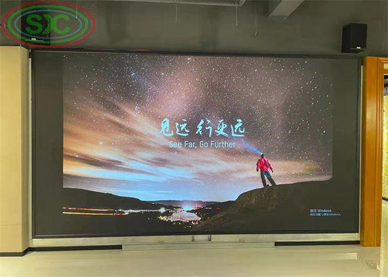 Wnętrze P3.91 Wynajem LED Display 500x500mm IP65 Video Wall Cabinet