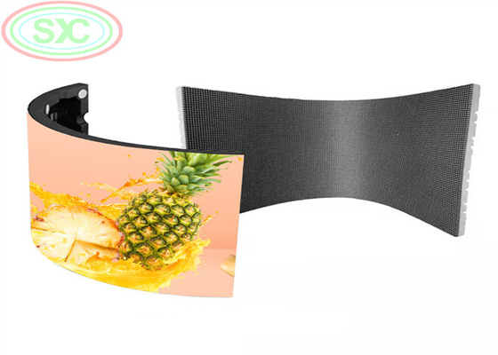 Wewnętrzny obracający się elastyczny ściana wideo P2 Led Screen Soft Advertising Sign
