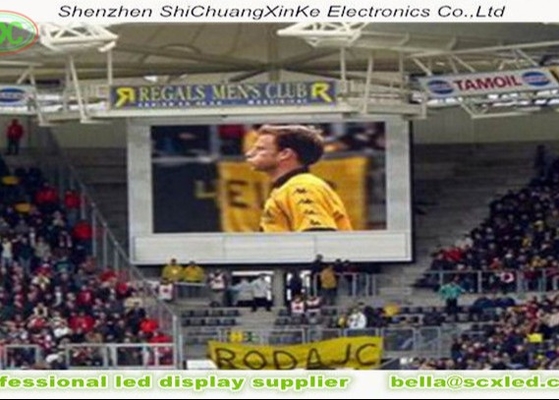 P10 stadium LED display pełnobarwny, LED ekran wideo wysokiej jasności stadium LED display