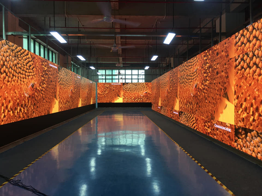 P3.91 Ekran LED ekran z szafą o wymiarach 500x500 n LED Panel ścienny wideo Klub Disko Kościół Scene Backdrop
