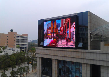 Specjalistyczny zewnętrzny pełnokolorowy wyświetlacz LED P10 10000 kropek/m2 Wysokiej jasności billboardy LED