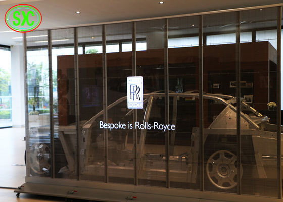 Wysokoprzezroczyste ekrano LED