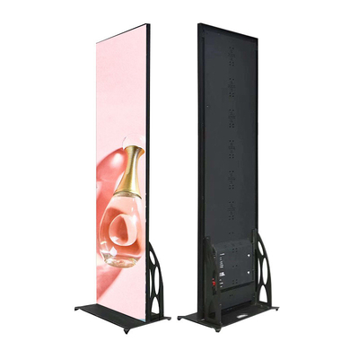 Smart Digital Advertising LED Display Poster Vertical Magic Screen P2.5 wnętrze pełnobarwny wyświetlacz LED