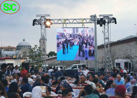 Dobra cena HD P3.91 High Brightness Hanging Led Display Zewnętrzna aluminiowa walizka w Internecie