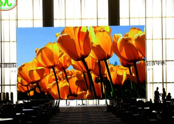 P2.6-P6.25 Ekran LED ze środowiskiem scenicznym Duży ekran 65410 Pixel Density led stage curtain screen