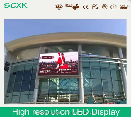 IP65 wodoodporny wyświetlacz LED SMD1921 Wysoka jasność 5000cd/m2 AC 110/220V Napięcie wejściowe