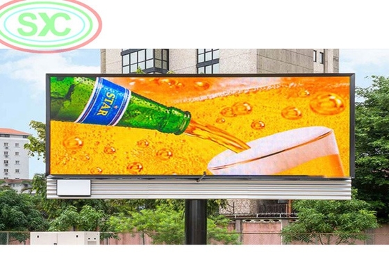 2500nits Jasność zewnętrzna pełnobarwny LED wynajem ekranu fizyczny pitch 6 do wystaw