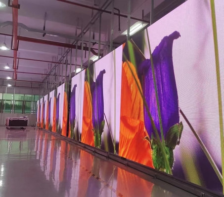 Duży HD 3,91 mm Pixel Pitch Indoor LED Display Z 5000 Nits Jasność pełnobarwny LED Display