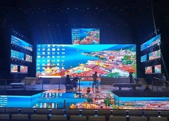 HD Full Color Smd 2121 Steel Box P5 Stage LED Screen z 3 letnią gwarancją