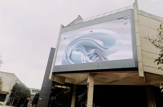 Wysokiej jakości P5 960X960mm Reklama Stała instalacja wodoodporna ściana wideo LED, wsparcie zakrzywiony design narożnika,3840hz