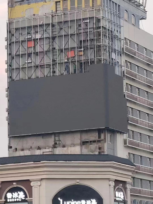Wysokiej jakości P5 960X960mm Reklama Stała instalacja wodoodporna ściana wideo LED, wsparcie zakrzywiony design narożnika,3840hz