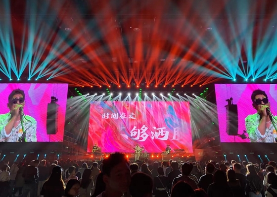 P2.5 Reklama wewnętrzna/zewnętrzna Full Color HD LED Rental Screen Duża ściana medialna