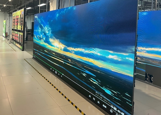 P3.91 Ekran reklamowy LED w pomieszczeniach wewnętrznych dla konferencji/ LED Video Wall With Iron Cabinet